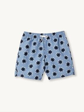 Sandro Mens Blue Swim Trunks